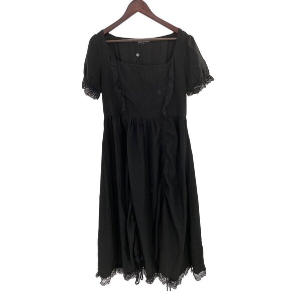 Army of Darkness Lace Strap Dress